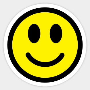 Smiley Face Sticker